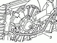 Rear Of Radiator Diagram for 2004 Chevrolet Classic  2.2 L4 GAS