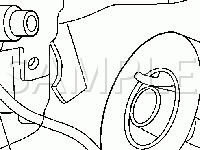 SIR Coil Assembly Diagram for 2004 Chevrolet Classic  2.2 L4 GAS