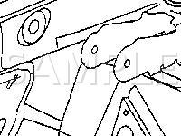 Right Rear Corner Of The Passenger Compartment, Above The Rear Shelf Diagram for 2004 Cadillac Deville  4.6 V8 GAS