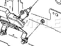 Lower Center of the Liftgate Components Diagram for 2004 Cadillac Escalade  5.3 V8 GAS