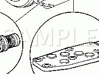 Electronic Components Diagram for 2004 GMC Savana 1500  4.3 V6 GAS
