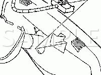 Inside Rearview Mirror Diagram for 2004 Chevrolet Express 1500  4.3 V6 GAS