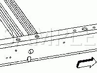 Rear Frame Diagram for 2004 Chevrolet Express 2500  6.0 V8 GAS