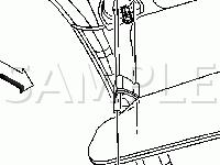 Upper Left Front Of The Passenger Compartment Diagram for 2004 GMC Savana 3500  6.0 V8 GAS