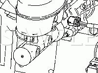 Left Rear Of The Engine Compartment Diagram for 2004 Chevrolet Express 3500  6.0 V8 GAS