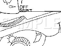 Turn Signal/Malfunction Switch Diagram for 2004 Chevrolet Impala  3.4 V6 GAS