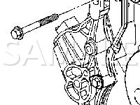 Upper Right of Engine Diagram for 2004 Chevrolet Impala  3.8 V6 GAS