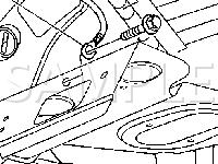 Right Lower Corner of Rear Window Diagram for 2004 Chevrolet Impala SS 3.8 V6 GAS