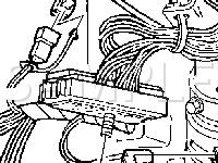 Below The Left Of The Instrument Panel Diagram for 2004 Buick Lesabre Limited 3.8 V6 GAS