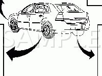 Wheel Speed Sensors Diagram for 2004 Chevrolet Malibu Maxx 3.5 V6 GAS