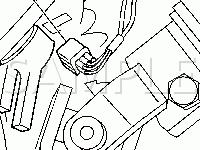 Above Brake Pedal Diagram for 2004 Chevrolet Malibu LS 3.5 V6 GAS