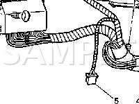 Left Side of Instrument Panel Support Diagram for 2004 Chevrolet Monte Carlo SS 3.8 V6 GAS
