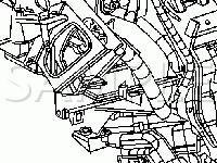 Instrument Panel Carrier Location Diagram for 2004 Buick Rainier  4.2 L6 GAS