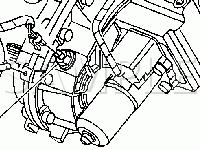 Transfer Case Location Diagram for 2004 Buick Rainier  4.2 L6 GAS
