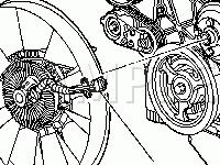 Cooling System Component Views Diagram for 2004 Buick Rainier  4.2 L6 GAS