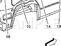 Body Harness Diagram for 2004 Buick Rendezvous  3.4 V6 GAS