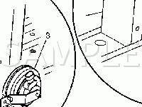 Horn, Low Note and High Note Diagram for 2004 GMC Sierra 1500  4.3 V6 GAS