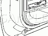 Driver Door Courtesy Lamp Diagram for 2004 GMC Sierra 3500  6.6 V8 DIESEL