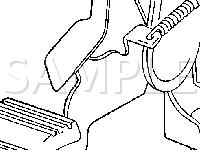 Park Brake Diagram for 2004 Oldsmobile Silhouette  3.4 V6 GAS