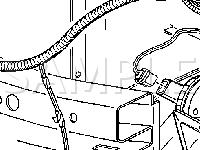 Lower Left Side Of Engine Compartment Diagram for 2004 Oldsmobile Silhouette  3.4 V6 GAS