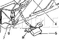 Left Hand Lower Dash Diagram for 2004 Chevrolet Silverado SS 6.0 V8 GAS