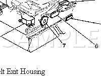 LH Front Seat Diagram for 2004 Chevrolet Silverado 2500 HD  6.6 V8 DIESEL