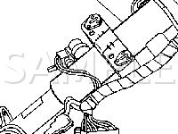 Steering Wheel Speed/Position Sensor Diagram for 2004 Chevrolet Silverado 2500 HD  8.1 V8 GAS