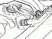 Crossmember,Fuel Tank,EVAP Canister Diagram for 2004 GMC Sonoma  4.3 V6 GAS