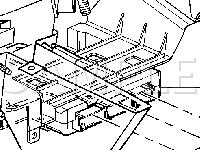 Lower Left of the I/P Components Diagram for 2004 Chevrolet Suburban 2500  6.0 V8 GAS