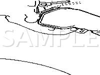 Left Rear Door Lock Diagram for 2004 Chevrolet Tracker  2.5 V6 GAS