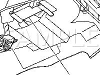 Lower Console Diagram for 2004 Chevrolet Trailblazer  4.2 L6 GAS