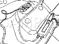 Radio Antenna Module  Diagram for 2004 Chevrolet Trailblazer EXT 4.2 L6 GAS