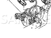 Air Cleaner,PCM Assembly Diagram for 2004 Chevrolet Venture  3.4 V6 GAS