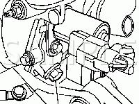 Camshaft Position Actuator Solenoid Valve And Filter Components Diagram for 2004 Pontiac Vibe GT 1.8 L4 GAS
