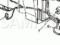 HVAC Module Assembly Components Diagram for 2004 GMC Yukon XL 1500  5.3 V8 FLEX