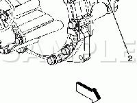 Front Drive Axle Harness Routing Diagram for 2004 GMC Yukon XL 1500  5.3 V8 GAS