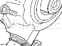 Crankshaft Position Sensor Diagram for 2005 Chevrolet Astro  4.3 V6 GAS