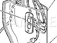 Side Door Contact Plate and Side Door Jamb Switch Wiring Diagram for 2005 Chevrolet Astro  4.3 V6 GAS