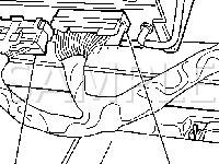 Right Side of the I/P Components Diagram for 2005 Chevrolet Avalanche 2500 LS 8.1 V8 GAS