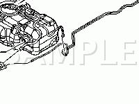 Fuel Vapor Recovery System Components Diagram for 2005 Chevrolet Aveo Special Value 1.6 L4 GAS