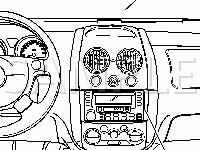 Radio And Front Speakers Diagram for 2005 Chevrolet Aveo Special Value 1.6 L4 GAS