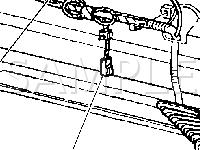 Endgate Harness Routing Views Diagram for 2005 Chevrolet Blazer  4.3 V6 GAS