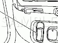 Heated Seat Switches Diagram for 2005 Pontiac Bonneville GXP 4.6 V8 GAS