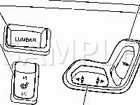 Driver Seat Switches Diagram for 2005 GMC Canyon Z85 SLE 2.8 L4 GAS