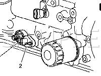 Lower Rear Of Engine Diagram for 2005 Chevrolet Cavalier  2.2 L4 GAS