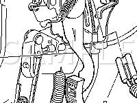 Lower Left Front Of The Passenger Compartment Diagram for 2005 Buick Century Limited 3.1 V6 GAS