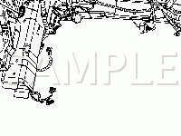 Engine Compartment Diagram for 2005 Chevrolet Corvette  6.0 V8 GAS