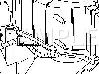 Under The Right Side Of The Instrument Panel, Right Of The Blower Motor Diagram for 2005 Cadillac Deville DTS 4.6 V8 GAS