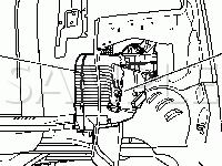 Blower Motor Control Processor Diagram for 2005 GMC Envoy XL SLT 5.3 V8 GAS