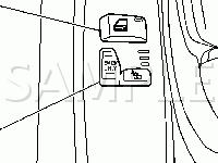 Door Module Locations Diagram for 2005 GMC Envoy XUV SLE 5.3 V8 GAS